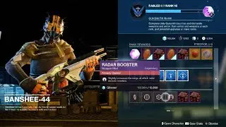 Today in Destiny 2-Banshee Ada & Lost Sector 09/15/22