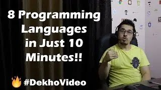 8 Programming Languages in ONLY 10 minutes!