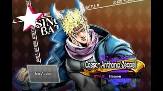 Caesar Anthonio Zeppeli - Gameplay (JoJo's Bizarre Adventure: All-Star Battle R)