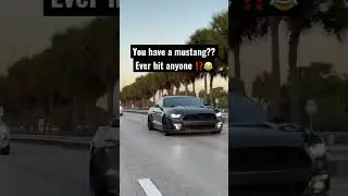 Mustang coming for those crowds 😂