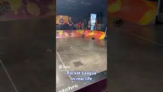 Rocket League in real life #shortsfeed #rocketleague #irl