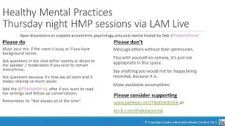 Healthy Mental Practices