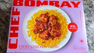 Chef Bombay Fiery Chicken Curry Review #indianfood #curry
