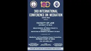 Valedictory Session - 3rd International Conference on Mediation