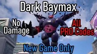 KH3 - Dark Baymax No Damage (New Game, LV1CM/All PRO Codes)