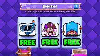 Как получить 11 БЕСПЛАТНЫХ ЭМОЦИЙ в Clash Royale!