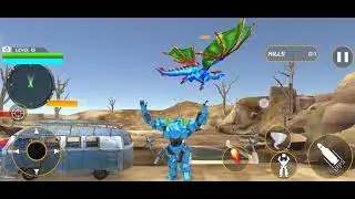 Dragon Robot Formula Car Game #4 - Android Gameplay