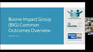 BIG Common Outcomes webinar 4/28/2021