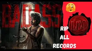 RIP All Records🔥Leo maal badhiya banaya hai😍|Leo Trailer review |Vijay Thalapathy🔥|Sanjay Dutt