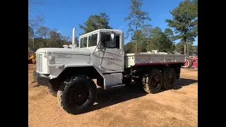 1993 American General M35A3 6x6 Cargo Truck (6635 Actual Miles)