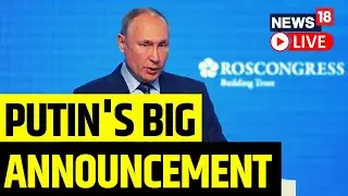 Putin's Big Announcement | Russian President Valdimir Putin LIVE | Russia Ukraine War News LIVE