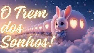 🚂💤 TREM DOS SONHOS | M&uacute;sica Infantil Relaxante e M&aacute;gica para Dormir 🌙✨
