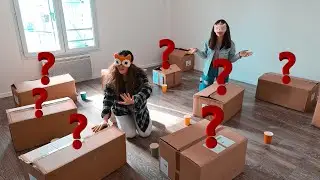 CHASSE AUX ŒUFS DE PÂQUES LES YEUX BANDÉS