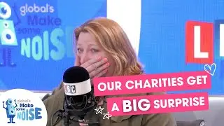 We SURPRISE our brilliant small charities with £2.5MILLION 😲 | Global's Make Some Noise