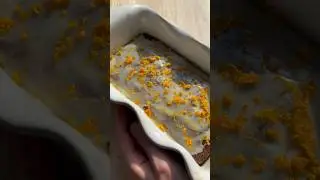 healthy orange cake&hellip; made in the blender 🍊