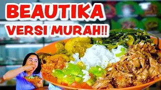 MUKBANG DI RESTO BEAUTIKA TAPI VERSI SANGAT MURAH, ENAK ANJRIT‼️