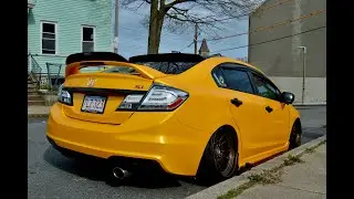 Revealing everything wrong with my Wrapped Honda Civic Si!