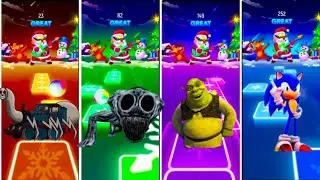 Cursed Thomas vs Zoonomaly vs Shrek vs Sonik