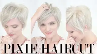 Behind the Scenes: Pixie Haircut and Platinum Color