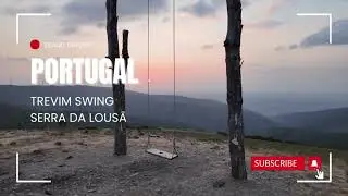 The Trevim Swing AMAZING views Travel Portugal Region of Lous&atilde;