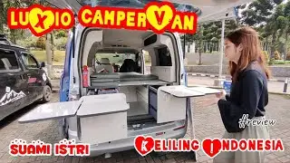 A 60-YEAR-OLD HUSBAND AND WIFE CHOSE THIS CAMPERVAN TO TRAVEL AROUND INDONESIA | CAMPERVAN INDONESIA