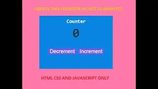 Why Is counter with javascript So Popular Right Now? |Javascript Counter| Exclusive Counter with Js