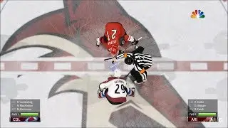 NHL 19 - Arizona Coyotes vs Colorado Avalanche - Gameplay (HD) [1080p60FPS]
