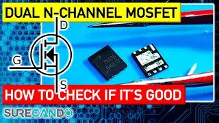 How to test Dual N-Channel MOSFETs using a multimeter. AlphaMOS E6930