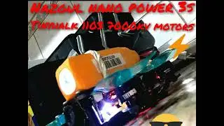 Drone nazgul nano motor 1103 7000kv do tinyhalk 2 freestyle.