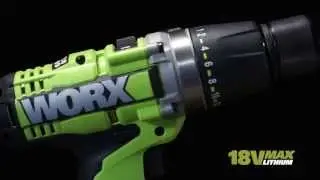Worx Professional WU370 18V cordless impact drill - UK English - WWW.WORX.COM
