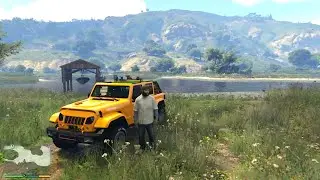 GTA 5 Enhanced Gameplay - Jungle Main Fish Pakdne Aaye 