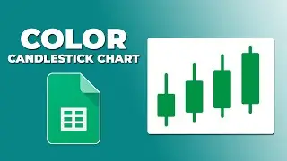 How to change color of candlestick chart in google sheets