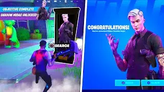 How to UNLOCK SHADOW MIDAS SKIN in Fortnite! (HIDDEN SECRETS)