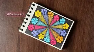Simple Colourful Doodle Art For Beginners | How To Draw Doodle Art | Step By Step