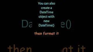 Get current date and time in PHP
