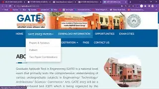 IIT GATE EXAM | II GATE EXAM EXAM DATE 2023 | how to online form iit gate exam| iit me admission | I