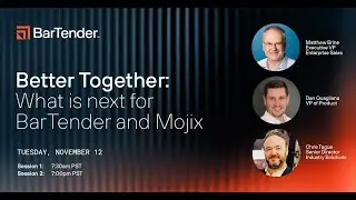 Better Together: What is next for BarTender and Mojix