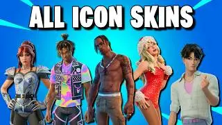 ALL Icon Skins in Fortnite! (2019-2026)