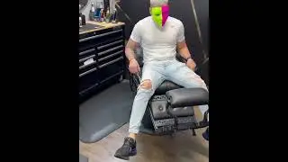 #5043 Heavy Duty Vintage Barber Chair