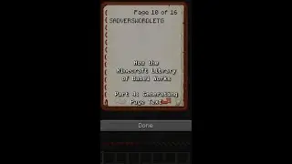How The Minecraft Library of Babel Works Part 4: Generating Page Text #shorts #minecraft #code