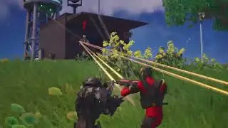 fortnite npc fight mecha team shadow vs legion tactical grunts
