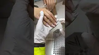 Russian manicure technique tutorial hard gel step by step #manicuretutorial #russianmanicure #nails