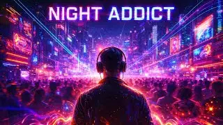 IAMBOKI &ndash; NIGHT ADDICT (Official Visualizer) | Neon EDM / Night Club Anthem 2025