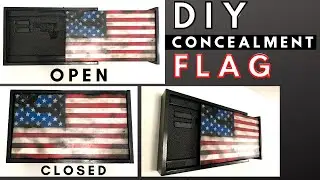 Concealment Flag [How to Build a DIY Concealment Flag with HIDDEN lock]