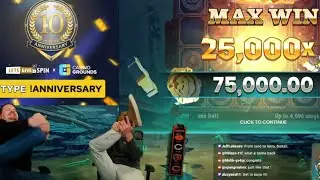 🛑€25,000 !Bonushunt ft. RealDonzii - Bill & Coin 2 €1000 !Giveaway LIVE🛑