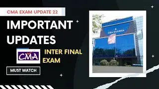 CMA INTER RESULT UPDATE||CMA EXAM RESULT UPDATE CMA FINAL RESULT 2022||LATEST UPDATES||CMA RESULTS