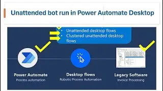Unattended Power Automate Desktop Flow Run in VM or VDI