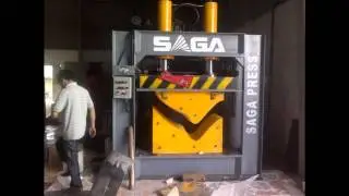 high frequency wood curved bending hot press machine