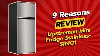 Upstreman Mini Fridge Stainless-SR401 | 9 Reasons NOT to Buy ❌🧊
