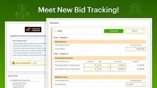 Meet New Bid Tracking for ConstructionOnline!
